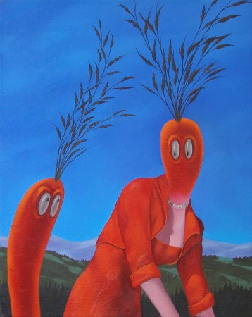 Nápadník, 60x50, olej na plátně, 2006